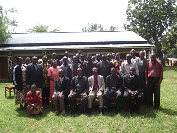 Group photo of members of the first Diocesan Council meeting