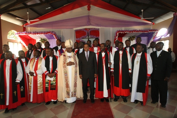 Group Photo of Bishops with President Kikwete
