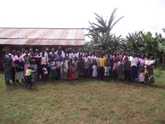 The congregation at Nyamwigura Parish