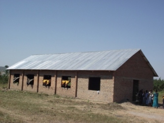 Nyagisya Church -  roof completed July 2013