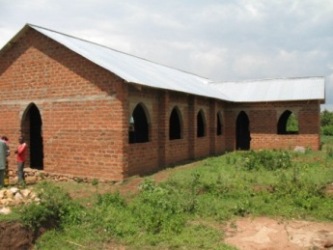 Bunchari Church -  roof completed December  2013