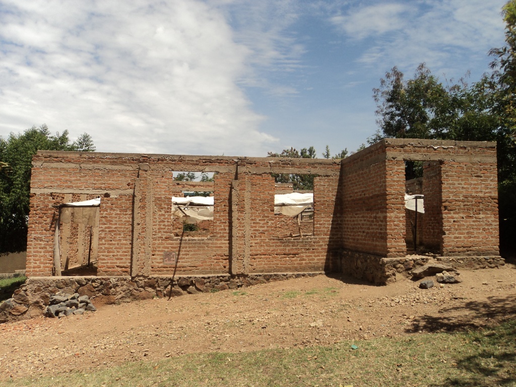 Nyangoto Parish church under construction