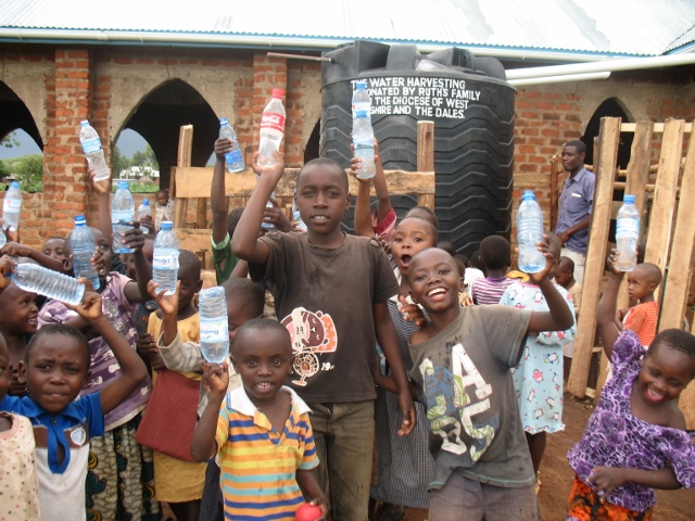 Pre-school kids at Bugumbe church
